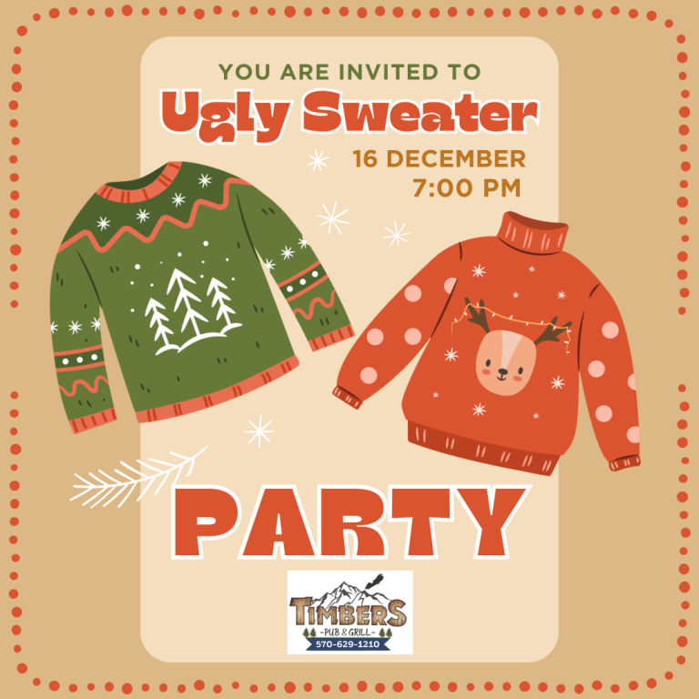 Ugly sweater Party