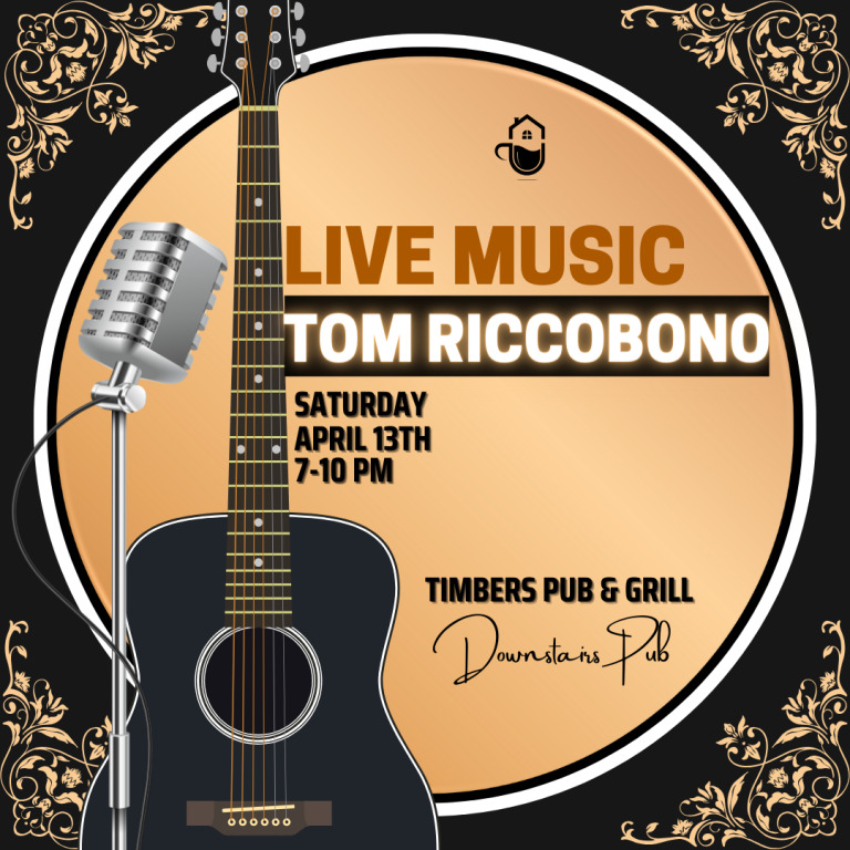 Live music with tom riccobono 4/13/24