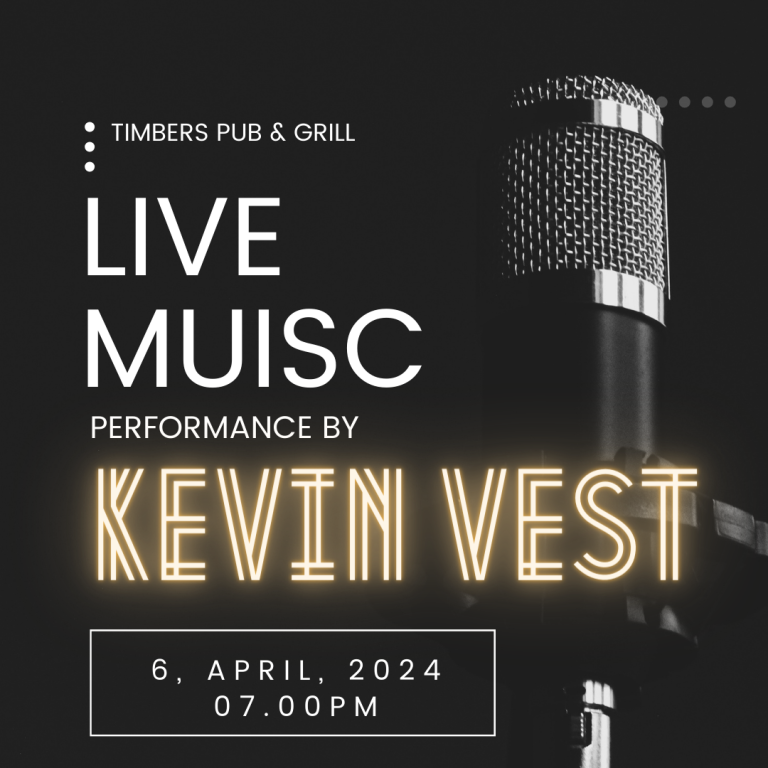 Live music with kevin vest 4/6/24