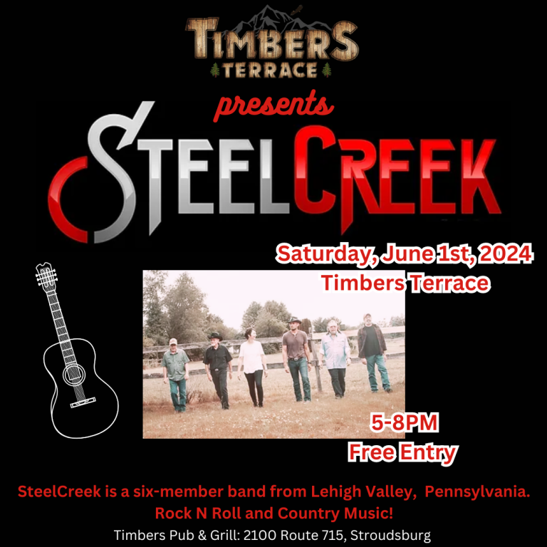 6/1 Live music on the terrace with steelcreek