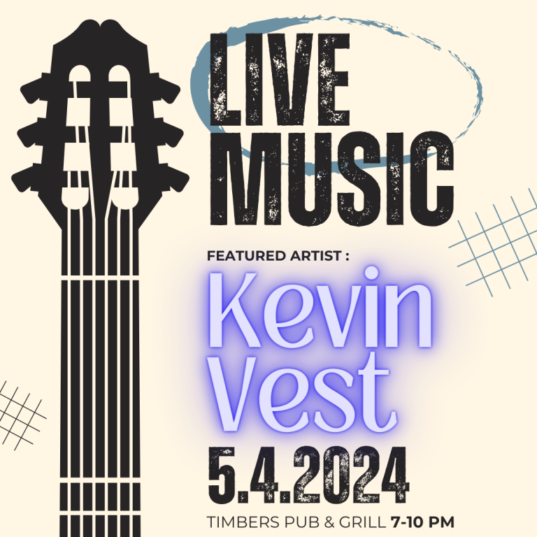 live music with kevin vest 5/4/24