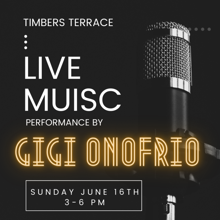 LIVE MUSIC ON THE  TERRACE 6/16