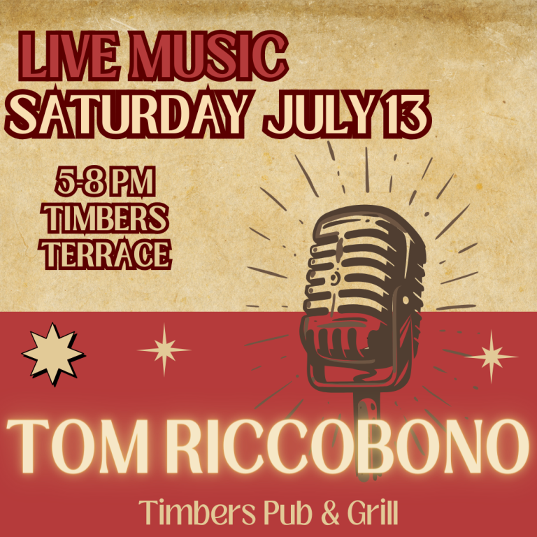 7/13 live music with tom riccobono