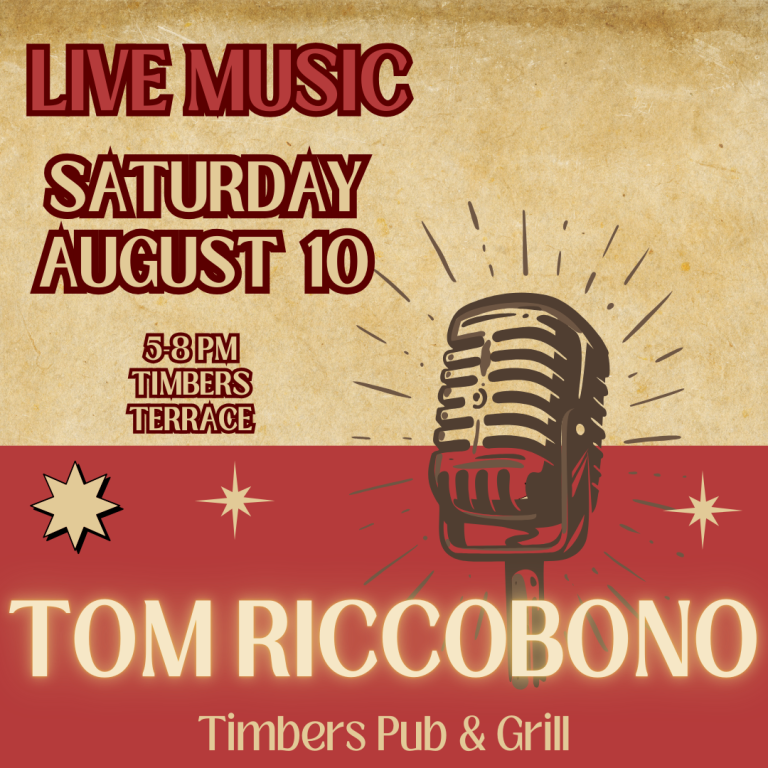 8/10 live music with tom riccobono