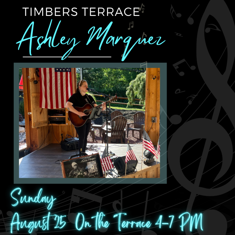 8/25 live music with ashley marquez