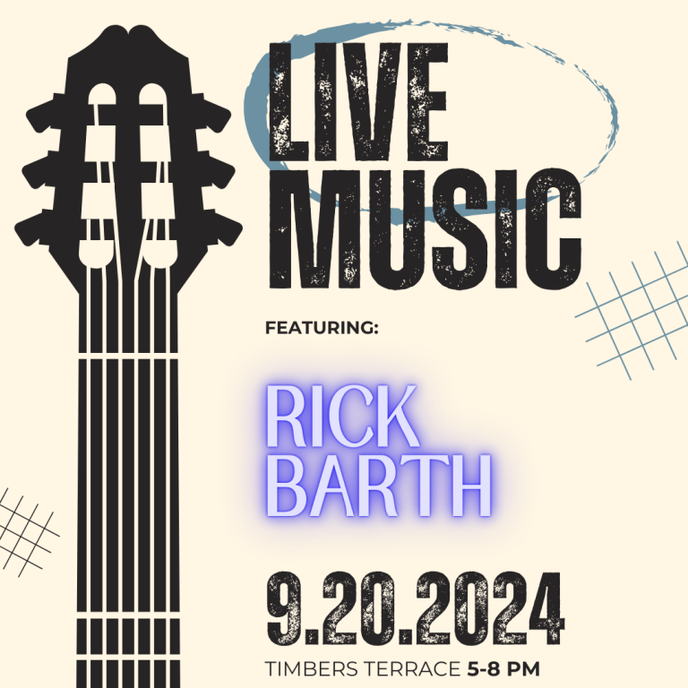 LIVE MUSIC 9/20 WITH RICK BARTH