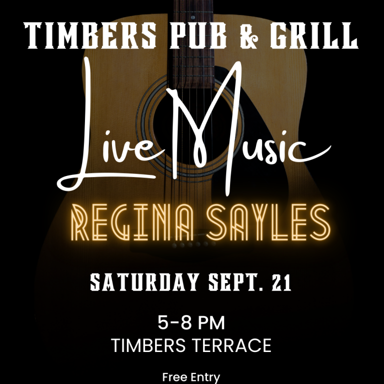 9/21 LIVE MUSIC WITH REGINA SAYLES