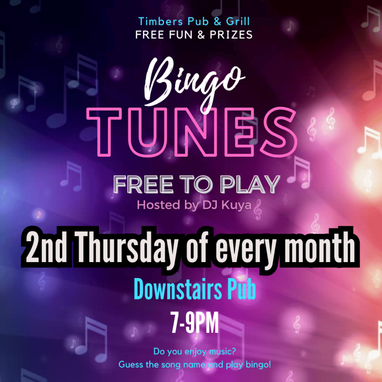 bingo tunes second thursday of every month