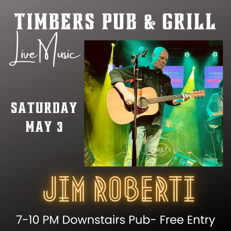 5/3/25 LIVE MUSIC WITH JIM ROBERTI