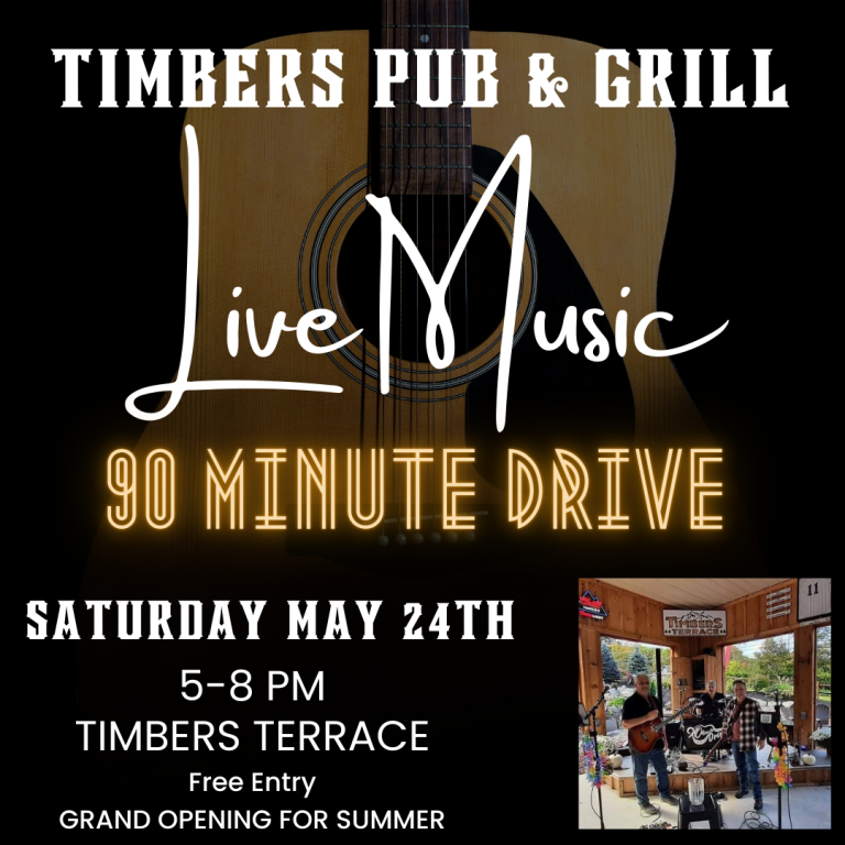 5/24- 90 MINUTE DRIVE AND OPENING DAY ON THE TERRACE