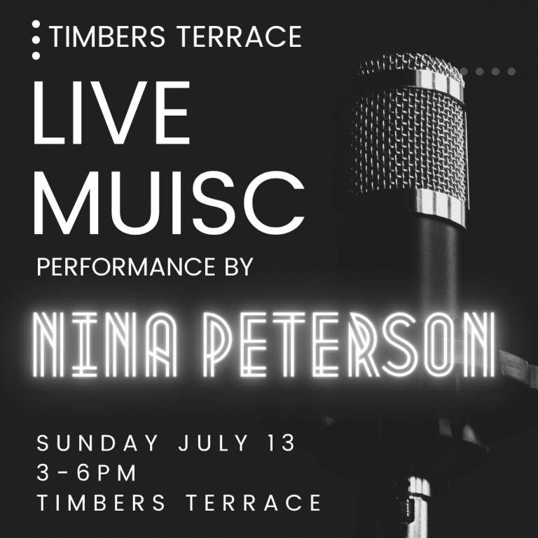 7/13 LIVE MUSIC WITH “NINA PETERSEN”