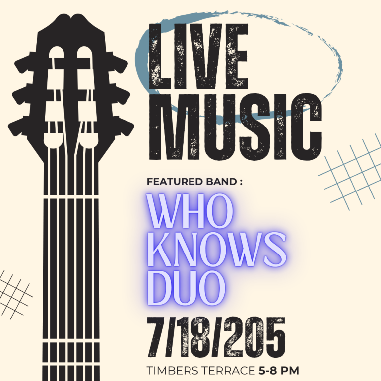 7/18 LIVE MUSIC WITH “WHO KNOWS DUO”
