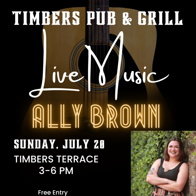 7/20 LIVE MUSIC WITH “ALLY BROWN”