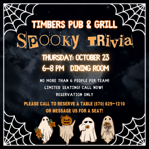 10/23/25 SPOOKY TRIVIA