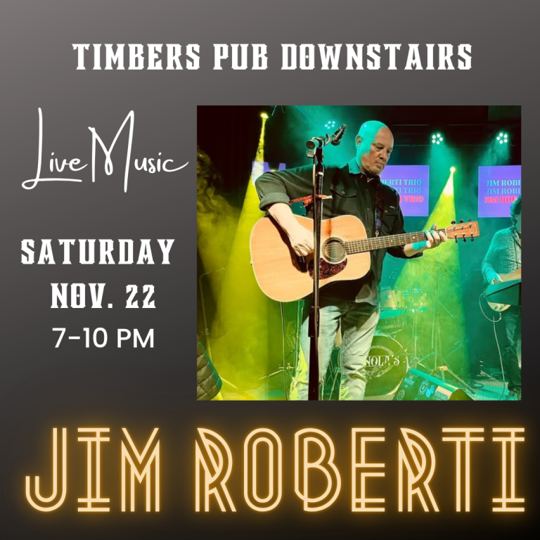 11/22/25 live music with jim roberti