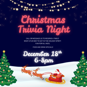 12/18/25 CHRISTMAS TRIVIA