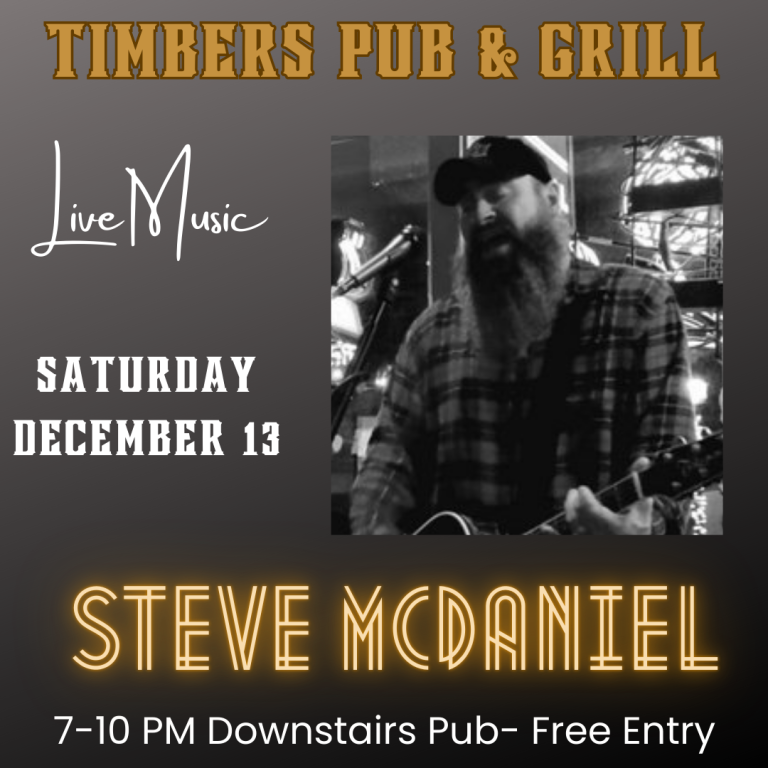 12/13/25 live music with steve mcdaniel