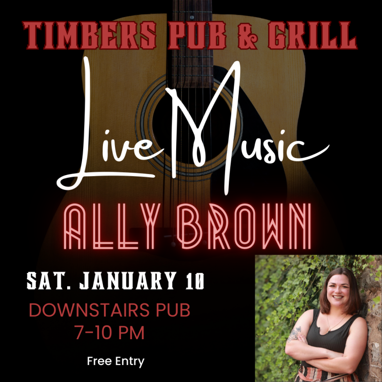 1/10/25 LIVE MUSIC WITH ALLY BROWN