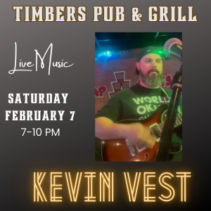 2/7/26 LIVE MUSIC WITH KEVIN VEST