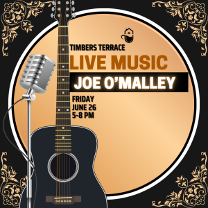 6/26/26 LIVE MUSIC WITH JOE O’MALLEY