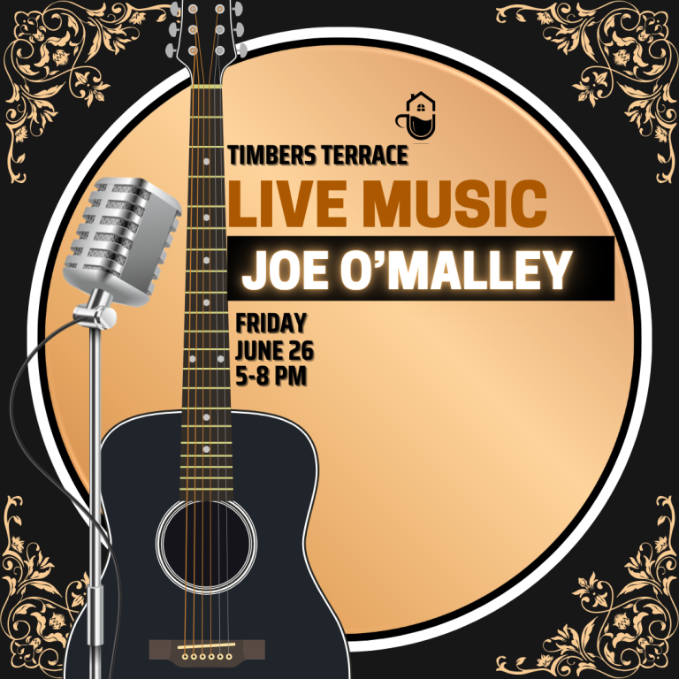 6/26/26 LIVE MUSIC WITH JOE O’MALLEY