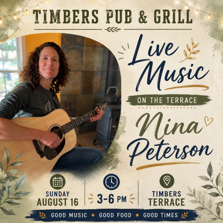 8/16/26 LIVE MUSIC WITH NINA PETERSON
