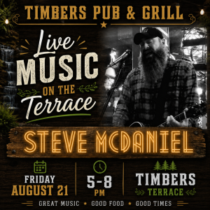 8/21/26 LIVE MUISC WITH STEVE MCDANIEL