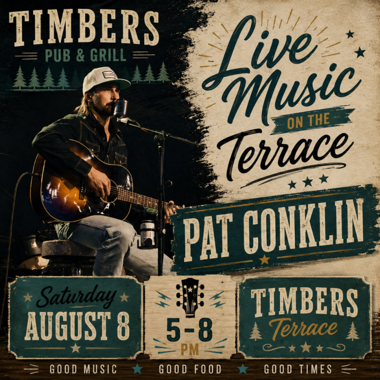 8/8/26 LIVE MUSIC WITH PAT CONKLIN